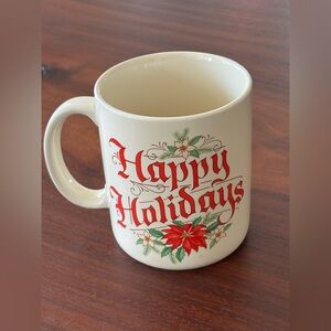 Mugs - Hallmark - Happy Holidays Merry Christmas